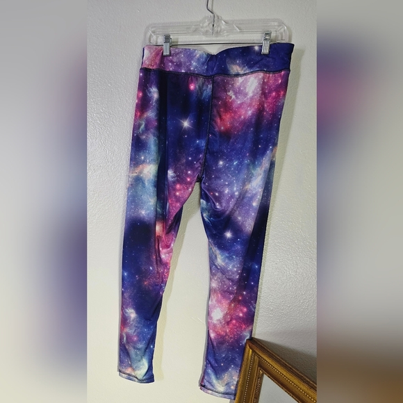 Zone Pro Cosmic Kids Leggings - Purple and Pink - Picture 3 of 4